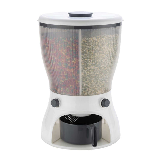 0127 4in1 Rice Dispenser, Grain Storage Container Household Cereal Dispenser dd